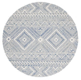 Safavieh Metro 6'-0" x 6'-0" Rug in Blue / Ivory