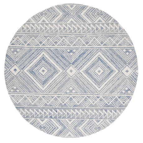 Safavieh Metro 6'-0" x 6'-0" Rug in Blue / Ivory