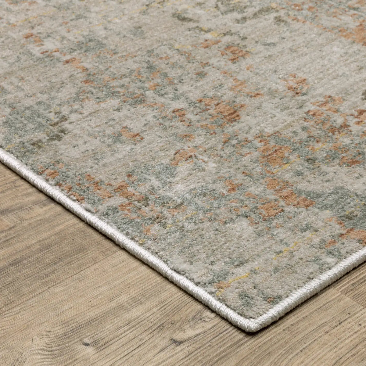 Oriental Weavers Sphinx Mallory MAL05 Multi Rugs - corner detail