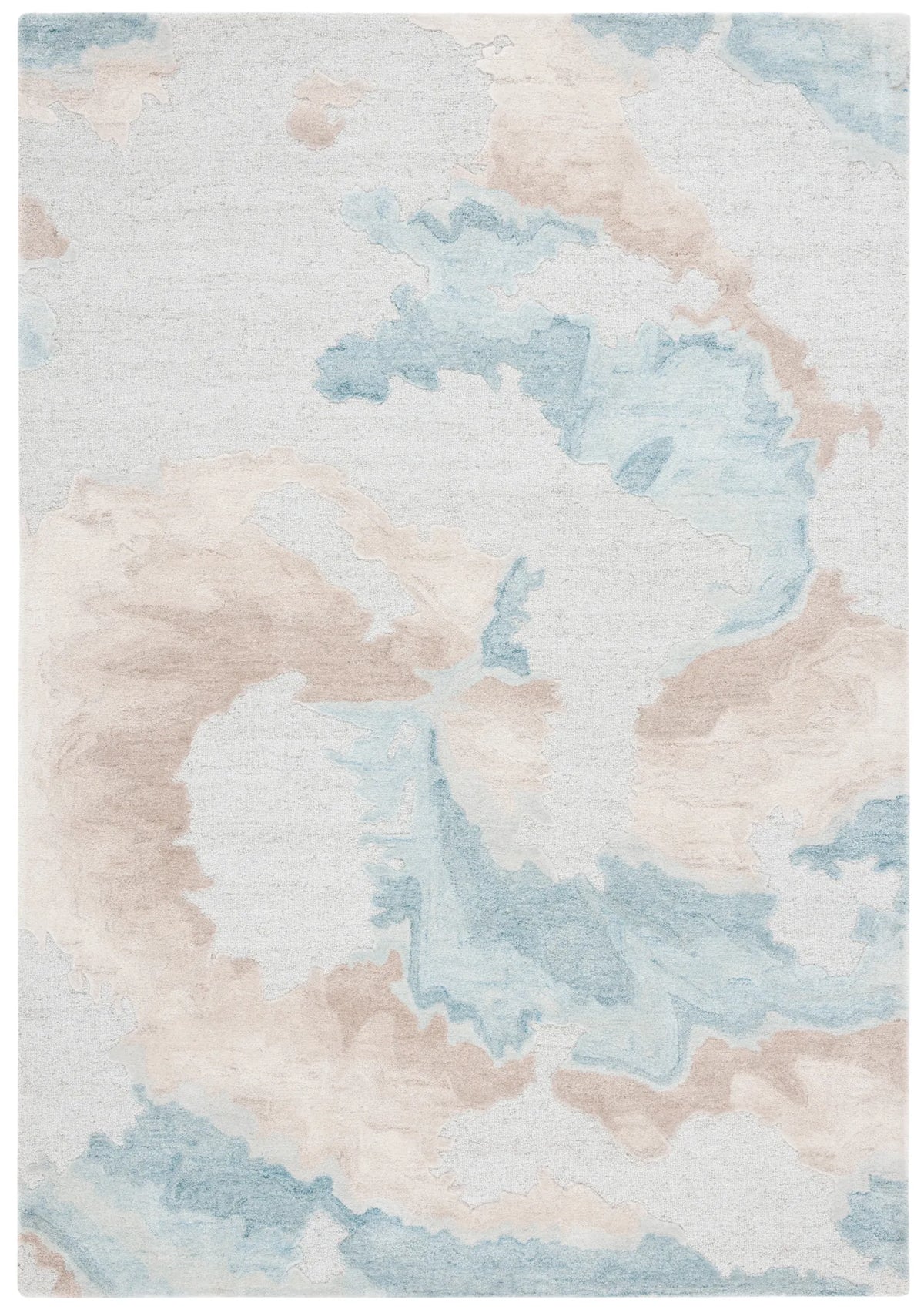 Safavieh Fifth Avenue 4'-0" x 6'-0" Rug in Grey / Beige