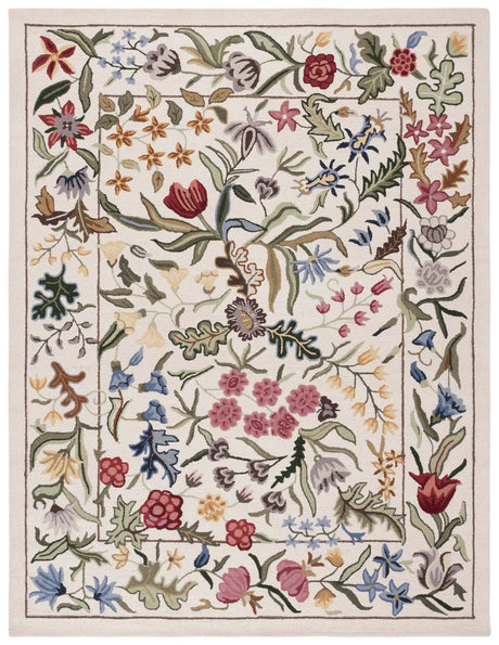 Safavieh Chelsea 10'-0" x 14'-0" Rug in Ivory / Green