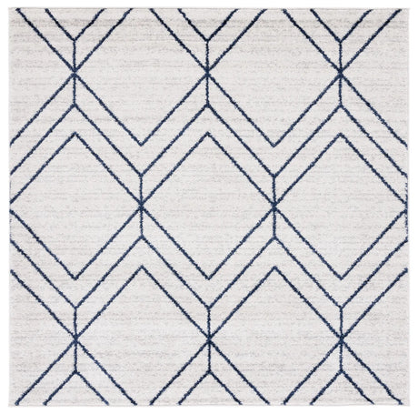 Safavieh Adirondack 6'-0" x 6'-0" Rug in Light Grey / Navy