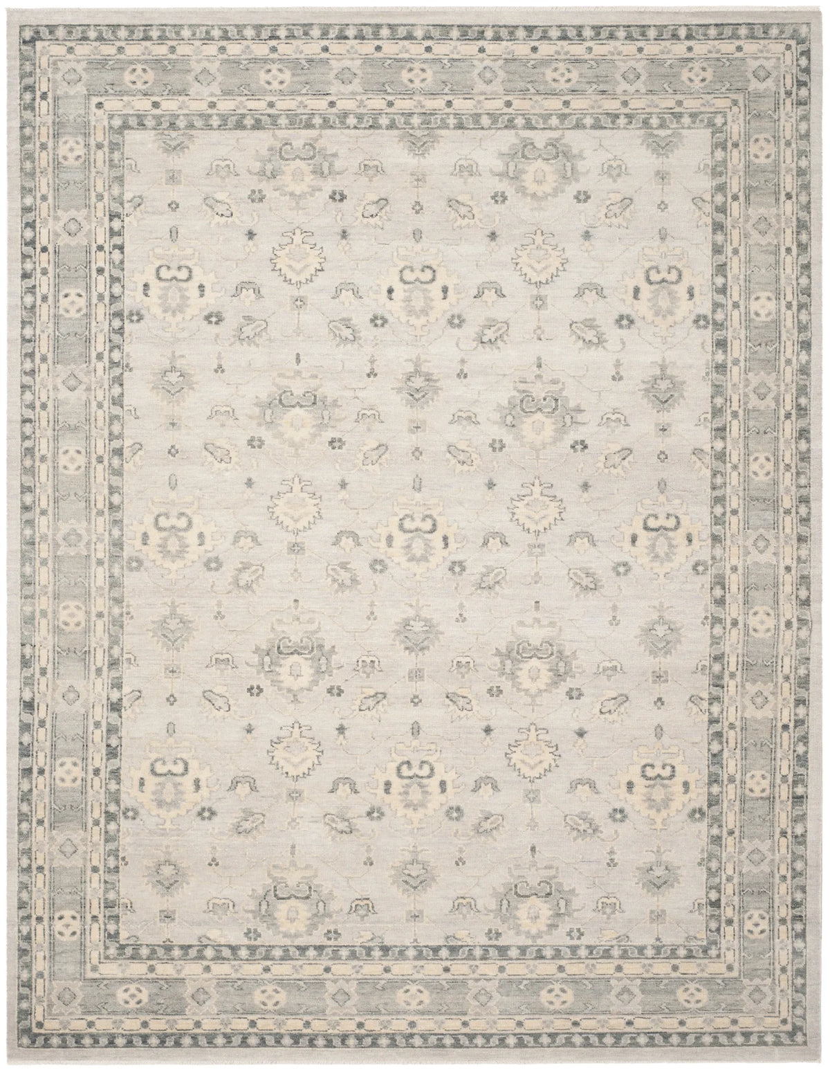 Safavieh Oushak 8'-0" x 10'-0" Rug in Silver