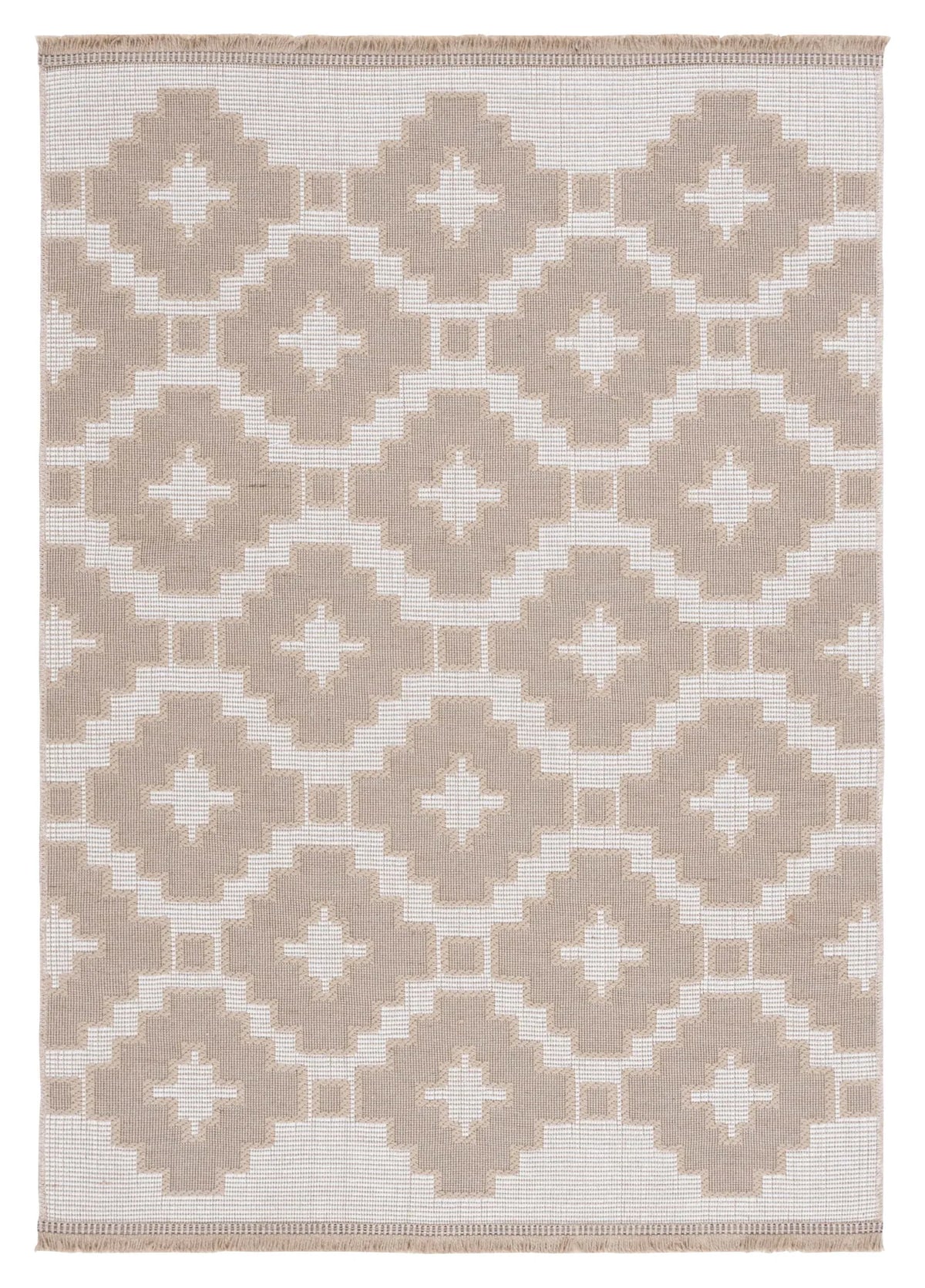 Safavieh Aspect 4'-0" x 6'-0" Rug in Natural / Ivory