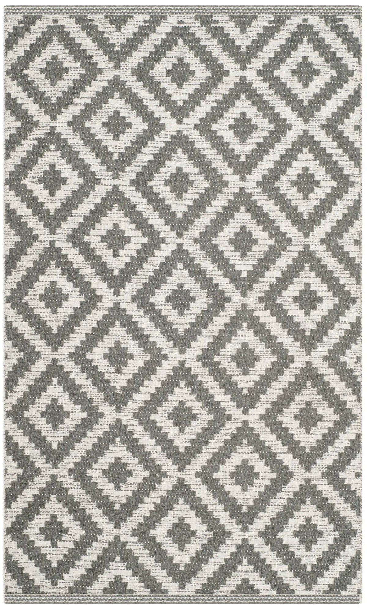 Safavieh Montauk 2'-3" x 3'-9" Rug in Grey / Ivory