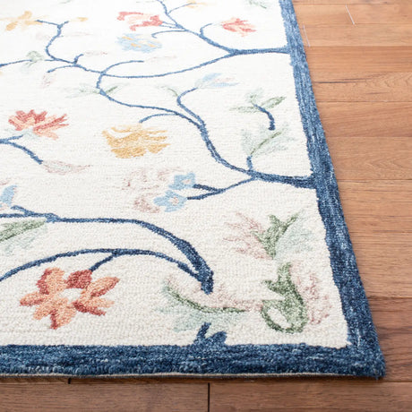 Safavieh Metro 4'-0" x 6'-0" Rug in Ivory / Blue