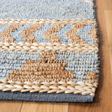 Safavieh Kilim 4'-0" x 6'-0" Rug in Natural / Blue