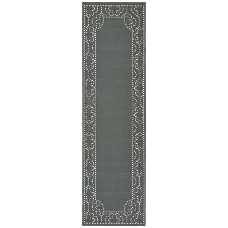Oriental Weavers Sphinx Marina 1247X Grey / Ivory Rugs - runner