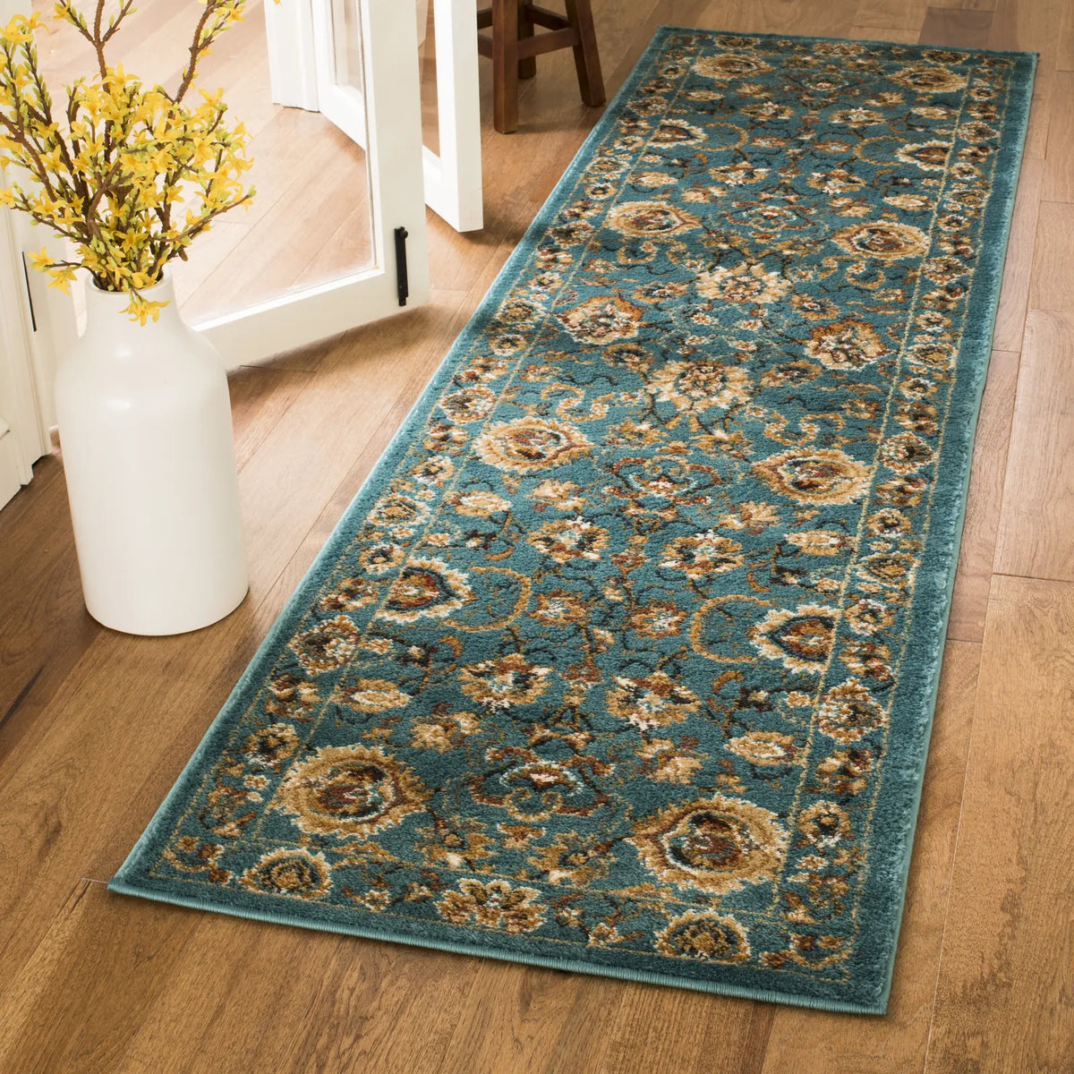 Safavieh Summit 2'-3" x 8'-0" Rug in Teal / Teal