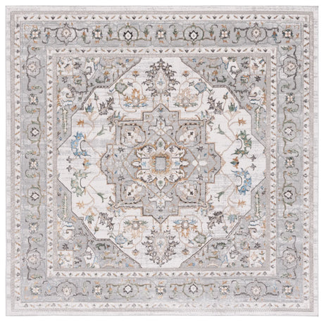 Safavieh Bel Air 6'-7" x 6'-7" Rug in Grey / Light Grey