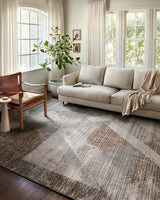 Loloi Austen Aus-04 Stone/Bark Rugs - room scene 1