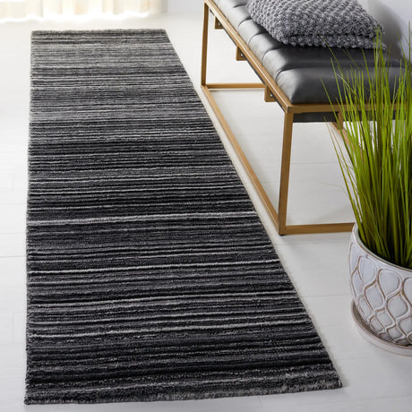 Safavieh Elements 2'-3" x 9'-0" Rug in Black / Grey