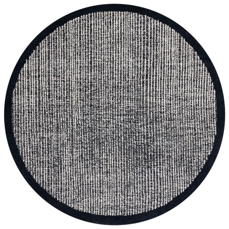 Safavieh Metro 6'-0" x 6'-0" Rug in Ivory / Black