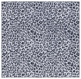 Safavieh Faux Hide 6'-0" x 6'-0" Rug in Ivory / Black