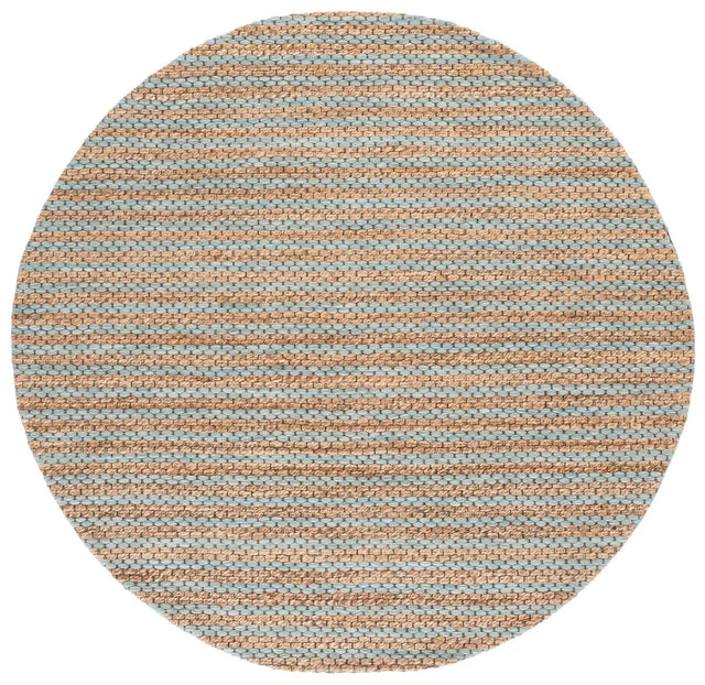 Safavieh Martha Stewart 6'-0" x 6'-0" Rug in Natural / Light Blue