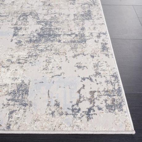 Safavieh Continental 4'-0" x 6'-0" Rug in Light Beige / Dark Grey