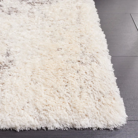 Safavieh Cloud Shag 4'-0" x 6'-0" Rug in Ivory / Grey