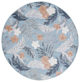 Safavieh Cabana 6'-5" x 6'-5" Rug in Blue / Grey