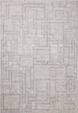 Loloi Hollis HOL-01 Grey / Ivory Rug - main flat