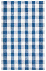 Safavieh Marbella 4'-0" x 6'-0" Rug in Navy / Ivory