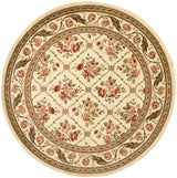 Safavieh Lyndhurst 5'-3" x 5'-3" Rug in Ivory / Ivory