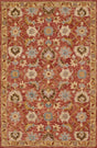 Loloi Victoria Vk-09 Terracotta / Gold Rugs - main flat