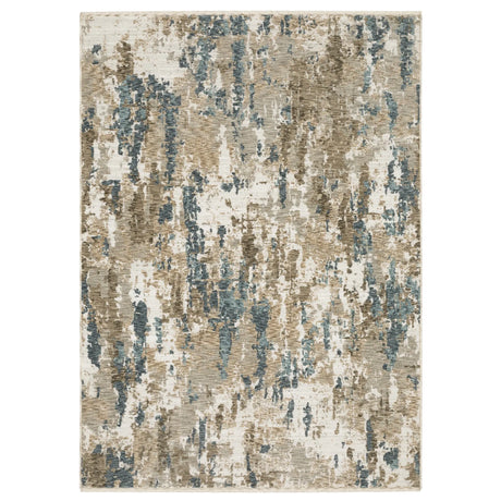Oriental Weavers Sphinx ECHO ECH11 Beige Abstract Rugs - main flat