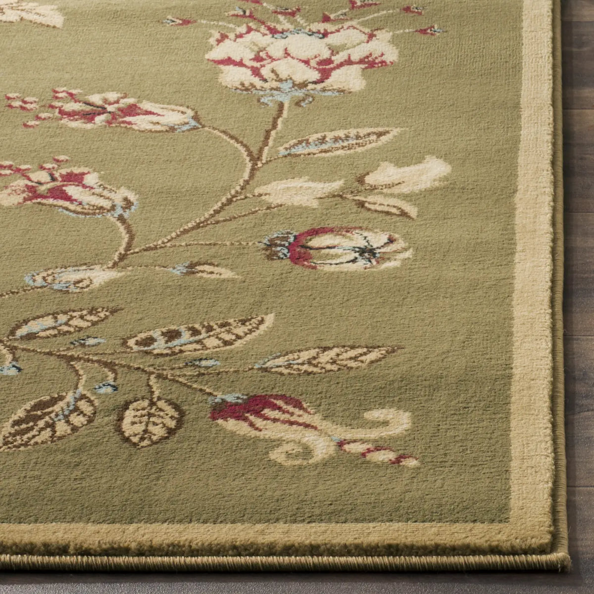 Safavieh Lyndhurst 5'-3" x 7'-6" Rug in Green / Multi