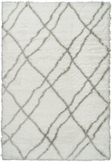 Dynamic Rugs Nordic 7431 White/Silver Rug - Rectangular