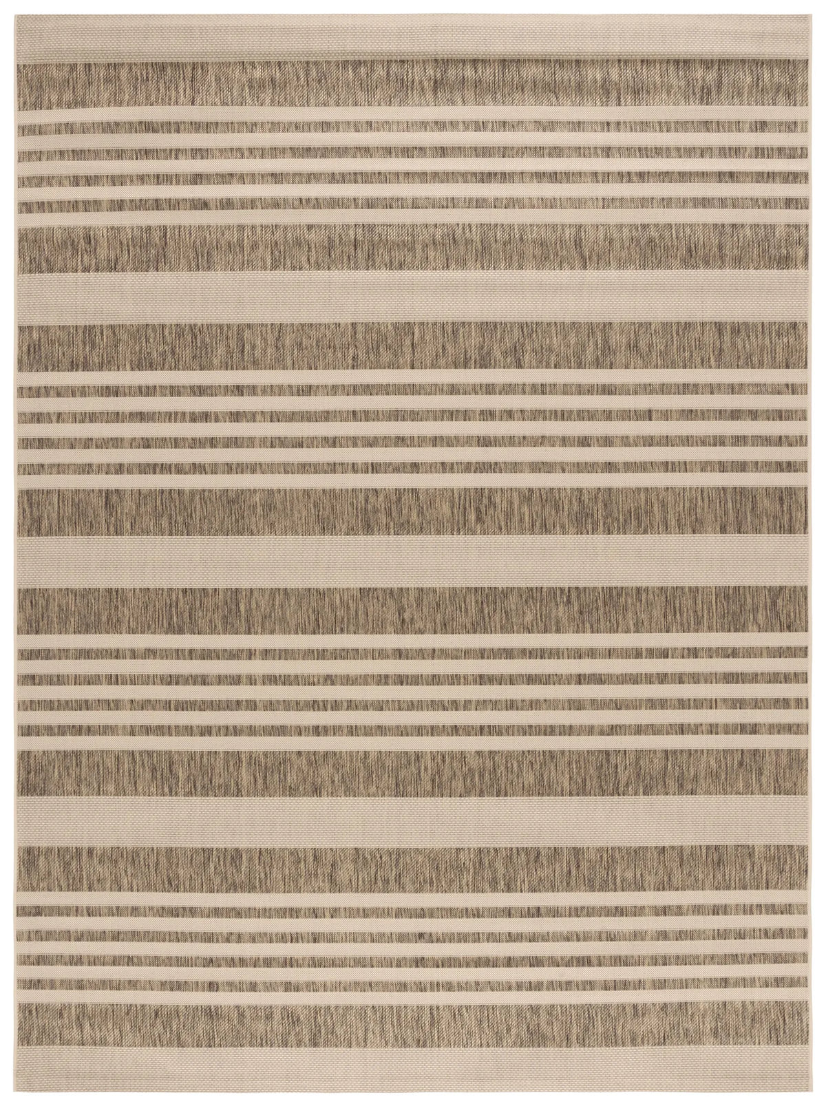 Safavieh Courtyard 10'-0" x 14'-0" Rug in Brown / Bone