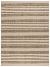 Safavieh Courtyard 10'-0" x 14'-0" Rug in Brown / Bone