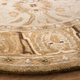 Safavieh Anatolia 6'-0" x 6'-0" Rug in Silver / Light Brown