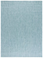 Safavieh Courtyard 10'-0" x 14'-0" Rug in Aqua / Grey
