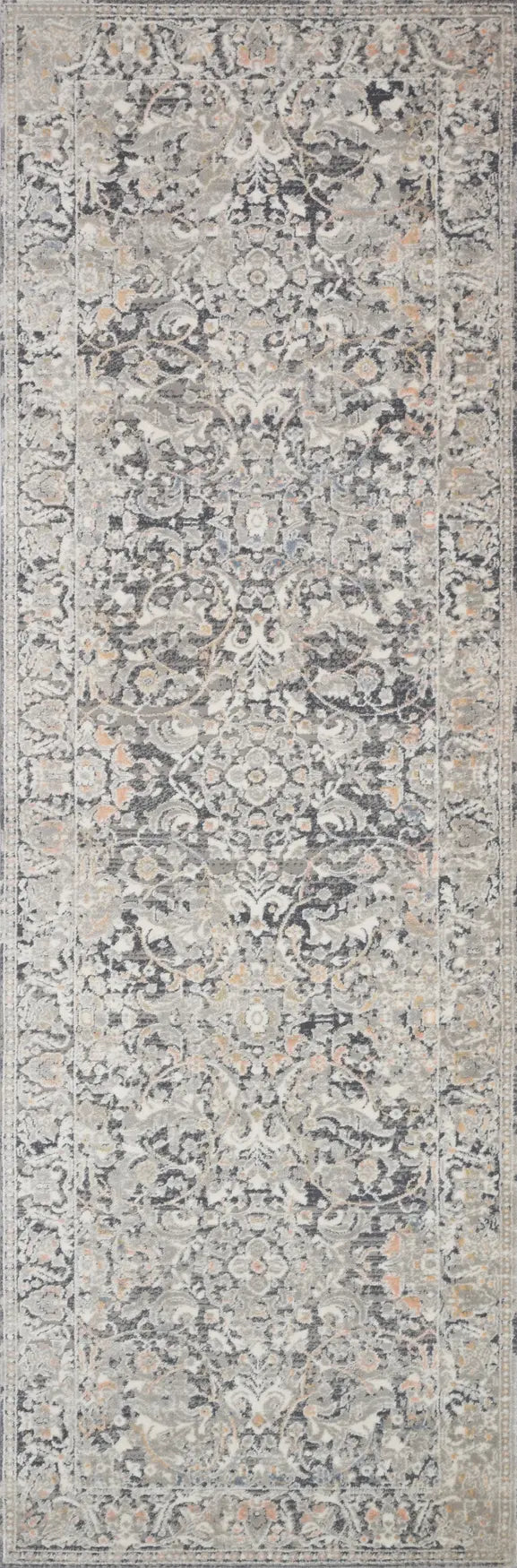 Loloi Lucia Luc-04 Grey / Mist Rugs - runner flat