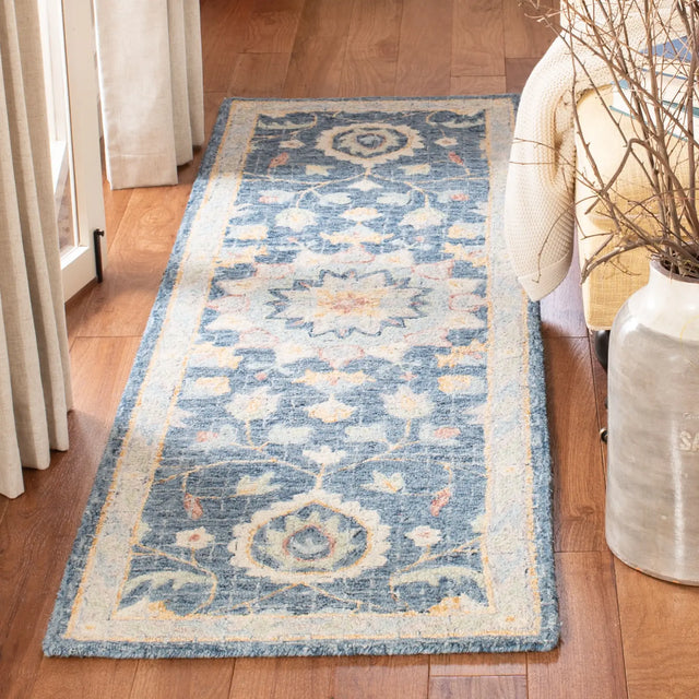 Safavieh Blossom 2'-3" x 8'-0" Rug in Navy / Multi