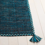 Safavieh Montauk 4'-0" x 6'-0" Rug in Blue / Black