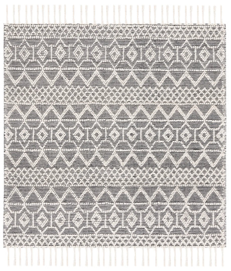 Safavieh Natura 6'-0" x 6'-0" Rug in Ivory / Black