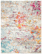 Safavieh Madison 10'-0" x 14'-0" Rug in Light Blue / Orange