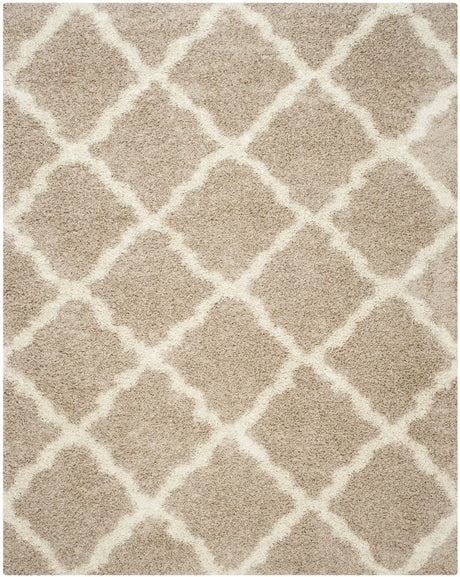Safavieh Sgd-Dallas Shag 10'-0" x 14'-0" Rug in Beige / Ivory