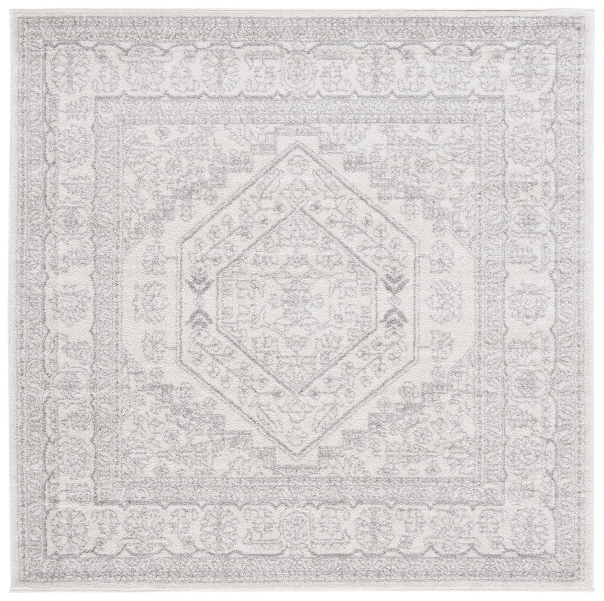Safavieh Adirondack 6'-7" x 6'-7" Rug in Ivory / Silver