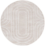 Safavieh Archway 6'-7" x 6'-7" Rug in Beige / Grey