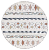 Safavieh Marrakesh 6'-7" x 6'-7" Rug in Ivory / Multi