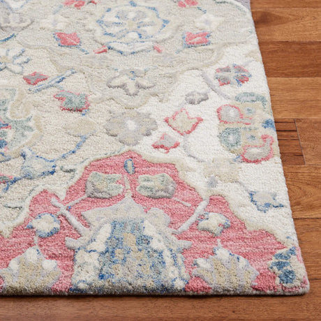 Safavieh Glamour 5'-0" x 8'-0" Rug in Ivory / Red