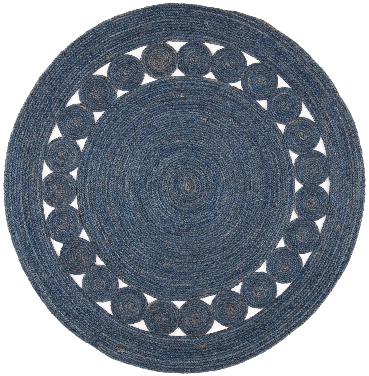 Safavieh Natural Fiber 5'-0" x 5'-0" Rug in Navy