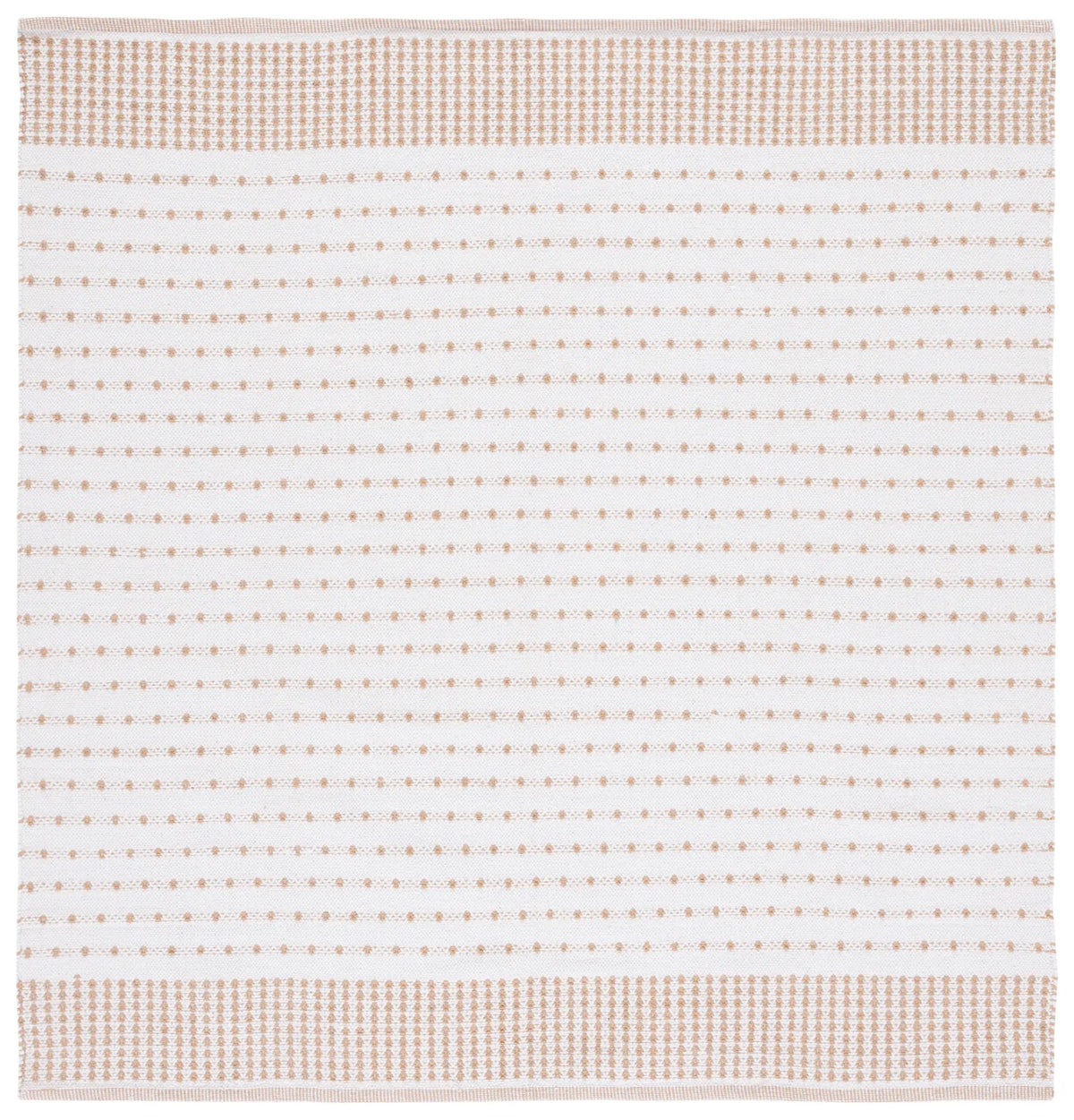Safavieh Montauk 6'-0" x 6'-0" Rug in Beige / Ivory