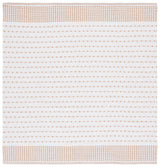 Safavieh Montauk 6'-0" x 6'-0" Rug in Beige / Ivory