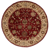 Safavieh Heritage 6'-0" x 6'-0" Rug in Red / Gold