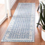 Safavieh Brentwood 2'-0" x 10'-0" Rug in Ivory / Aqua