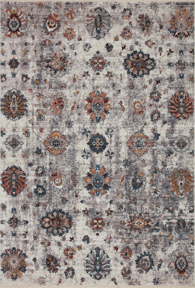 Loloi Samra Sam-08 Ivory/Multi Rugs - main flat