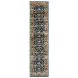 Oriental Weavers Sphinx Sumter Sum04 Blue/ Rust Rug - runner